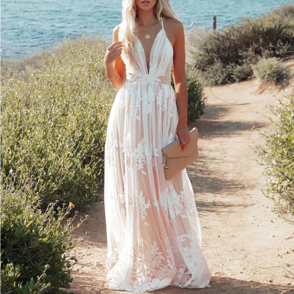 White Maxi Dress